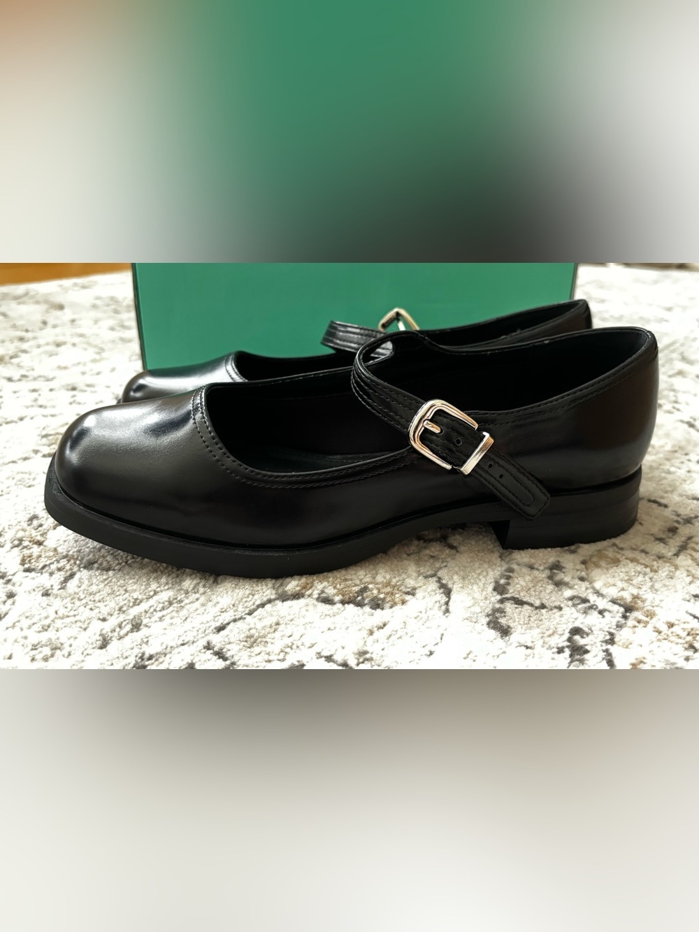 Mary Jane block heels